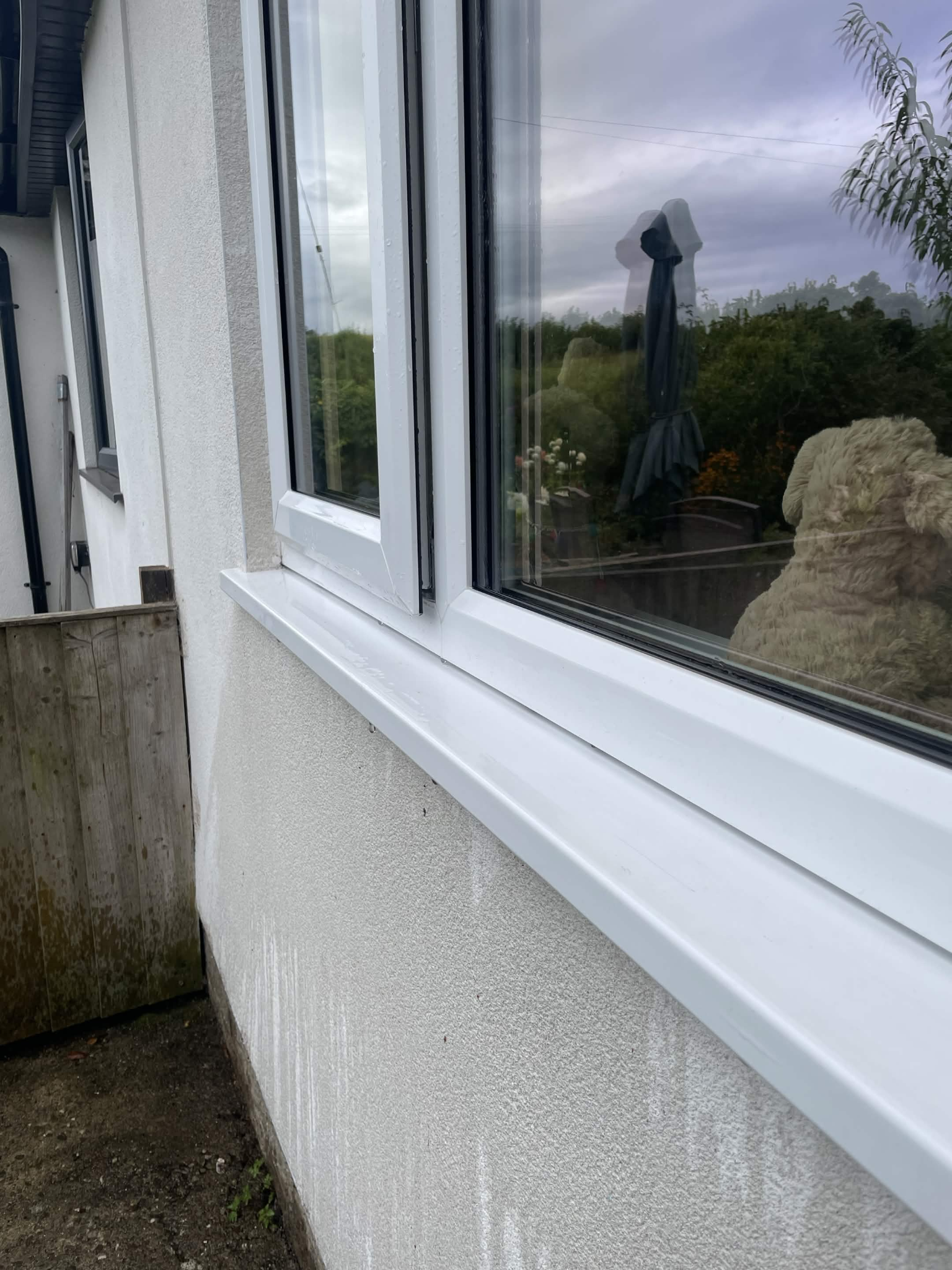 Frames & Sills, after cleaning