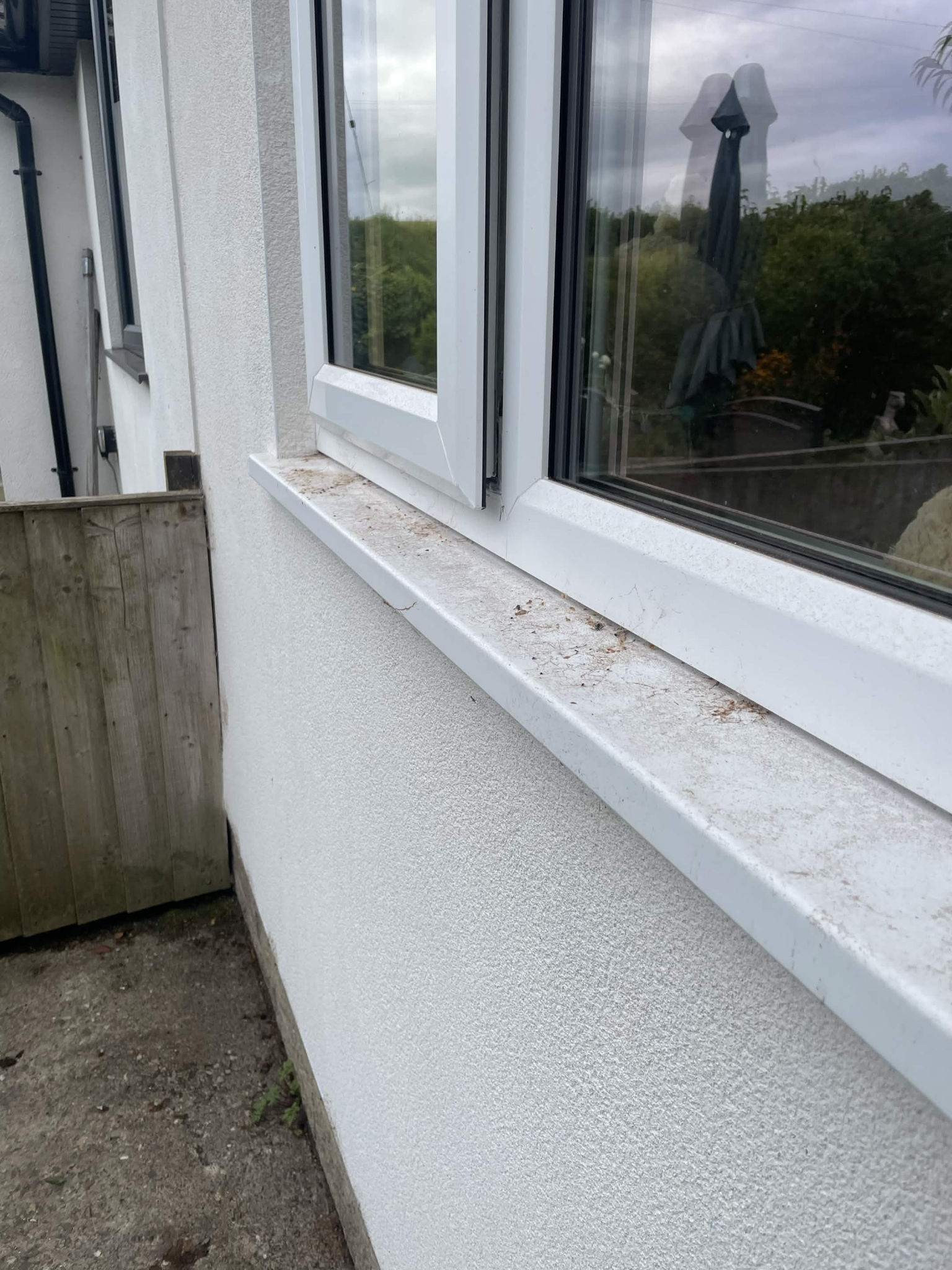 Frames & Sills, before cleaning